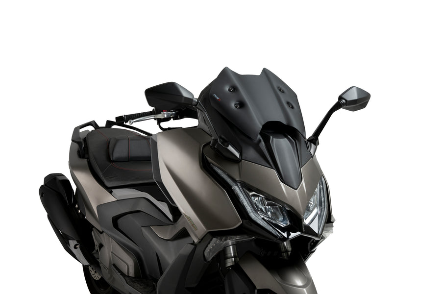 KYMCO AK 550 PREMIUM [2025] – Windschutzscheibe V-Tech Line Sport – Mattschwarz