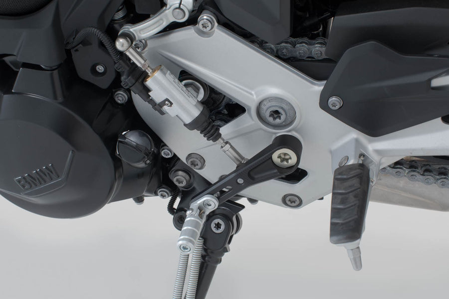 BMW F 900 R [2020-2024] - leva del cambio, campo di regolazione 51-105 mm, nero/argento - immagine 3