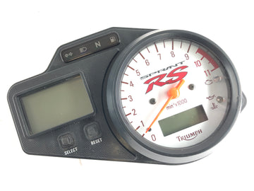 Triumph Sprint 955i RS T695 [2001] - Affichage du compteur de vitesse dans le cockpit - 0