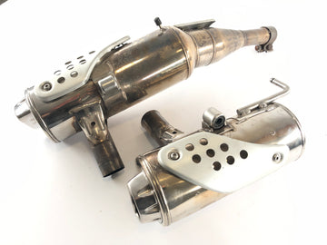 BMW F 650 GS R13 [2000] - Coppia di set silenziatore di scarico
