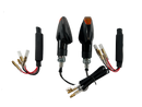 2 LED indicators black resistors [E-mark] - Honda XL XR 600 500 250 350 650 VLR RM-1