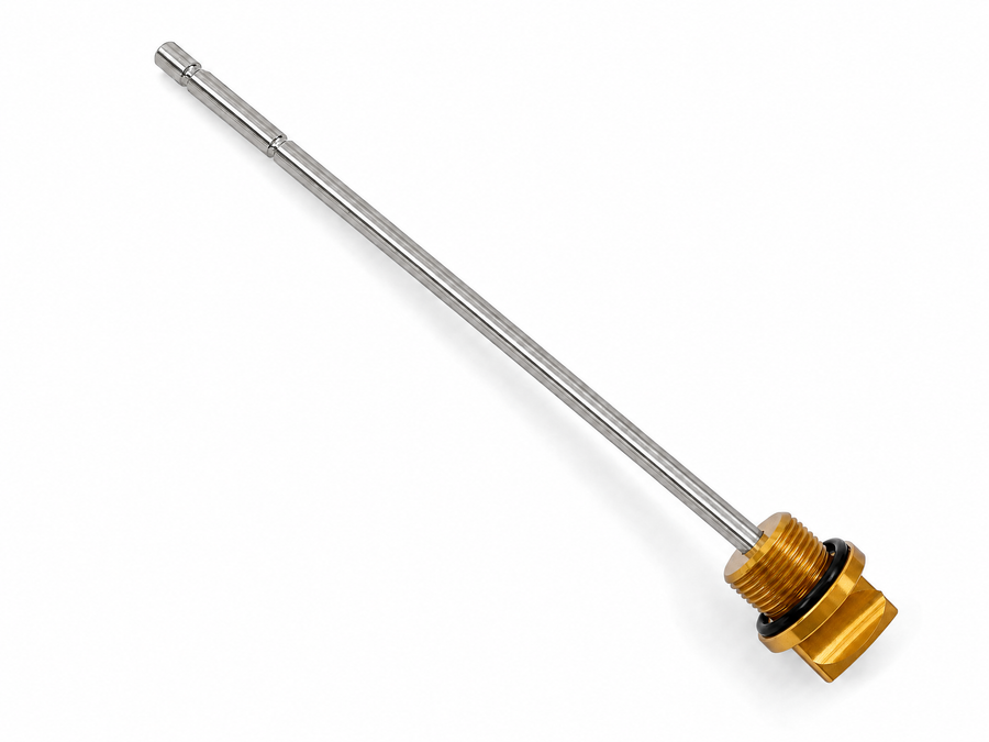 Moto Guzzi 1100 Breva ABS [2005-2007] - Ölmessstab Ölpeilstab - Gold - M20x1,5 x180 mm