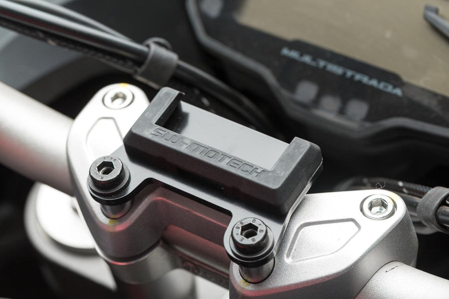 Ducati Multistrada 1260 S Grand Tour [2020] - supporto per navigatore sul manubrio – immagine 4