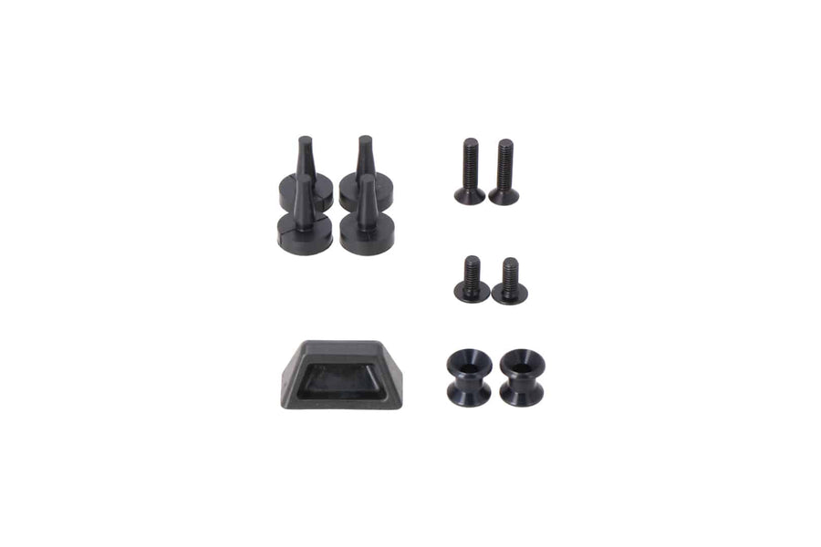 [SW-MOTECH] - Kit adaptateur pour support DUSC sur porte-bagages ADVENTURE-RACK, noir – photo 1