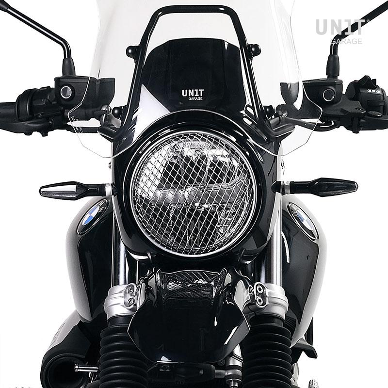 BMW R nineT 1200 Roadster [2014-2023] - Scheinwerferabdeckung Schutzgitter Grau