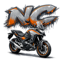 Honda NC 700 [T-shirt] - Graffiti Float - Stampa sul retro