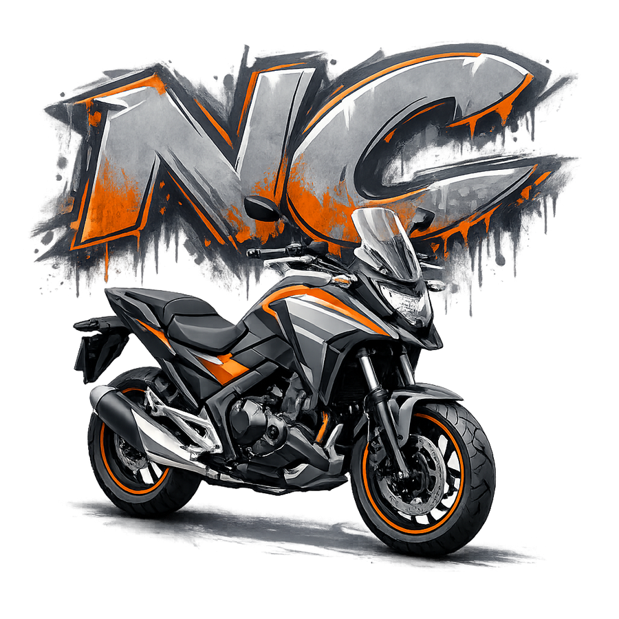Honda NC 700 [T-shirt] - Graffiti Float - Stampa sul retro