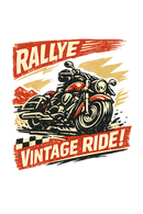 Honda vtx 1300 [T-Shirt] - Rallye Rétro - Impression au dos