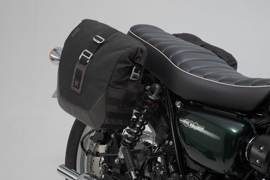 Kawasaki W 800 [2014-2024] - Système de sacoches latérales Legend Gear LC2 Black Edition – photo 5