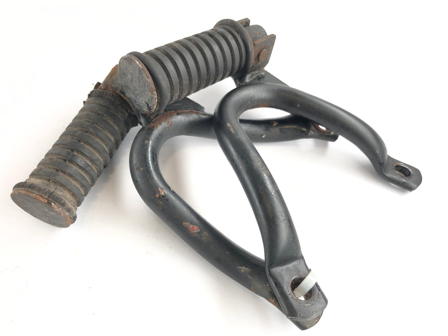 Kawasaki KMX 125 MX 125 B [1998] - Soci Footrests a destra e sinistra con titolare