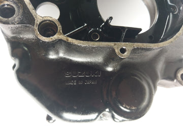 Suzuki DR 650 SP42B - Motorgehäusehälfte rechts mit Sumpffilter und Ausgleichswelle