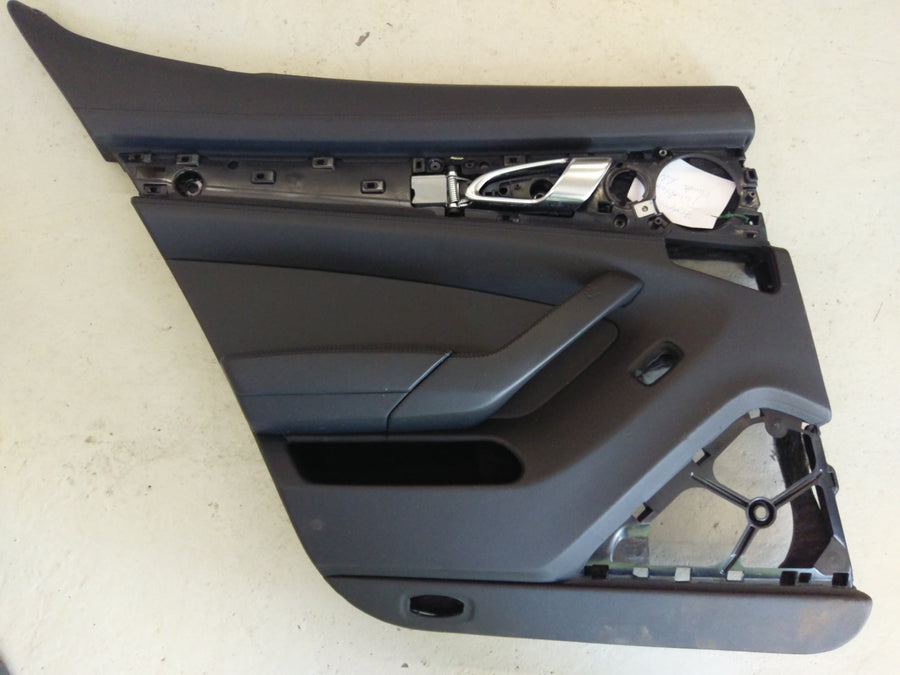 Porsche Panamera Turbo [2010] - Porta di cartone Porta Dispontare la porta anteriore e posteriore a destra e sinistra Nero