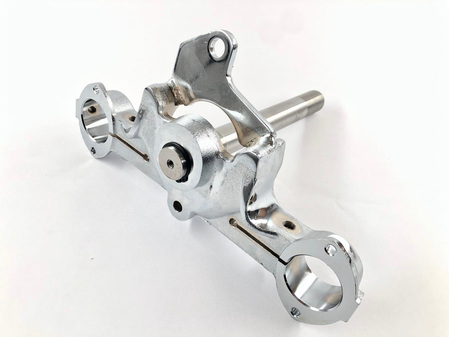 Harley Davidson FLST [1986-1990] - Té de fourche inférieur pour FL Softail chromé