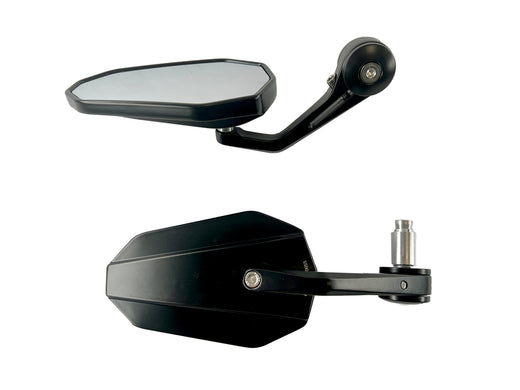 Specchi per estremità manubrio 2 pezzi [omologazione E] - Ducati Monster 600 620 750 900 1000 S4 S4R