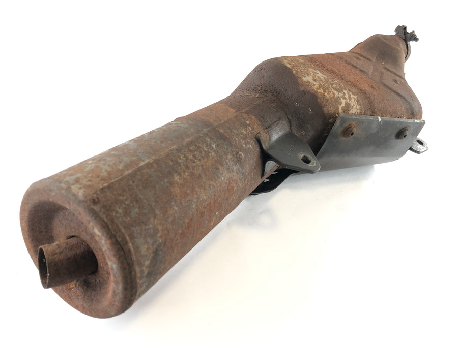 Suzuki DR 800 S SR42B [1991] - Exhaust silencer very rusty