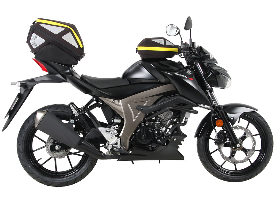 Suzuki GSX-S 125 [2017-2025] - Anneau de réservoir Basic incl. gros plan sur la sacoche de réservoir homologue