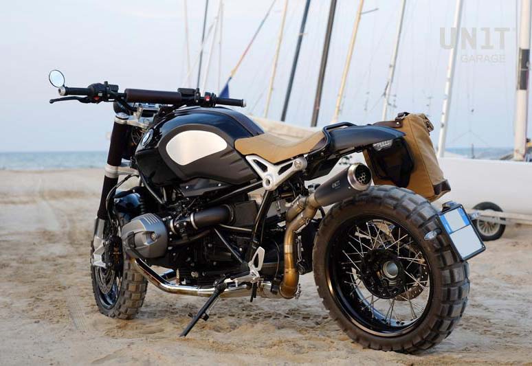 BMW R nineT 1200 Roadster [2014-2023] - Hohe Auspuffanlage aus Titan