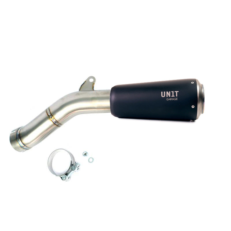 BMW R 1200 GS [2004-2012] - GP-Style Titan-Schalldämpfer 2010–2012 mit sichtbarer Schweißnaht