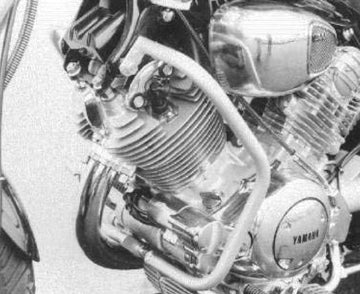 Yamaha XV 750 [1992-1999] - barre de protection des moteurs