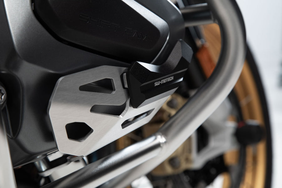 BMW R 1250 GS Style Trophy [2023] - protezione cilindro nero/argento – immagine 5
