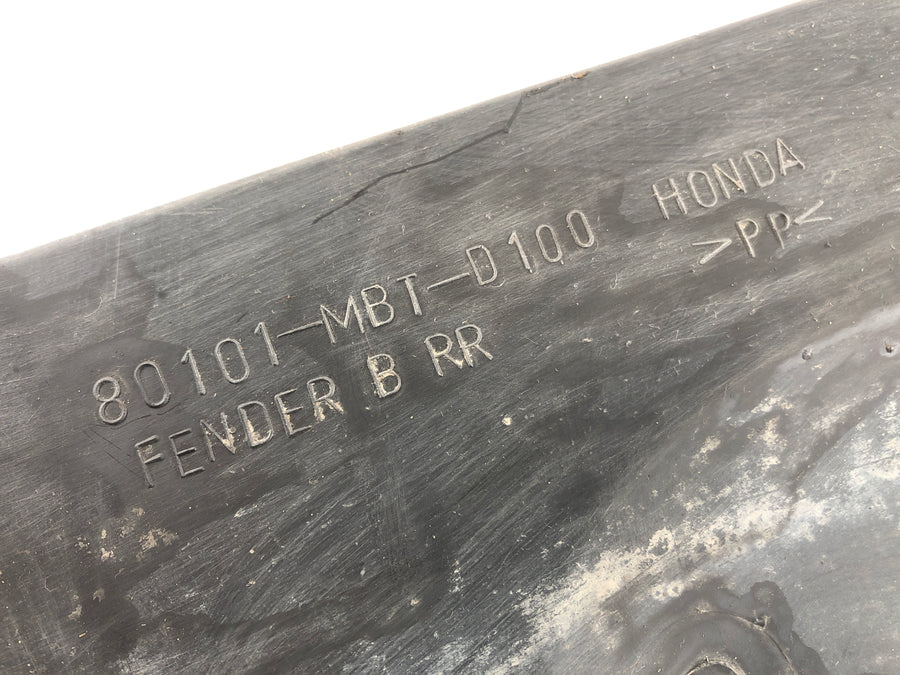 Honda Varadero XL 1000 SD02 [2002] - Underbook of Splash Protection Rear Teste