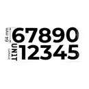 BMW F 850 GS [2018-2024] - Schwarze Klebenummern