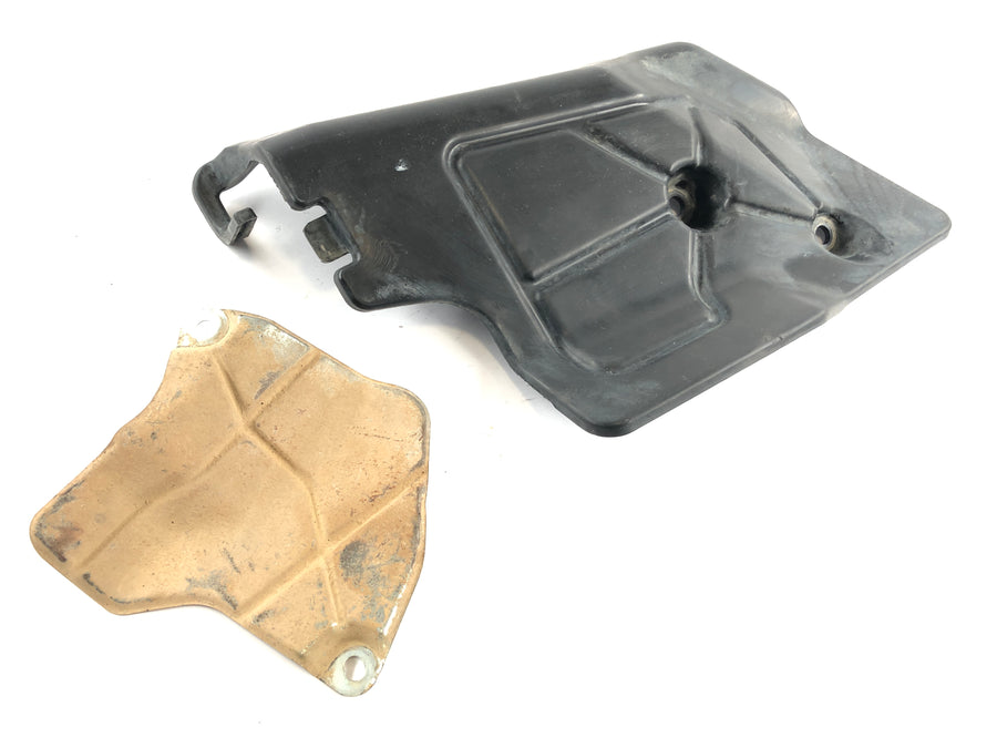 Yamaha Grizzly 660 AM03W [2003] - Cache carénage avec protection thermique droite