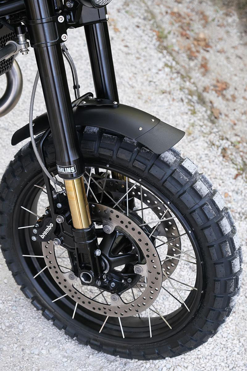 BMW R nineT 1200 Roadster [2014-2023] - Schwarzer vorderer Kotflügel