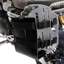 BMW R nineT 1200 Roadster [2014-2023] - Aluminium-Taschenhalter mit verstellbarer Lederfront, Schnellkupplung und Rahmen
