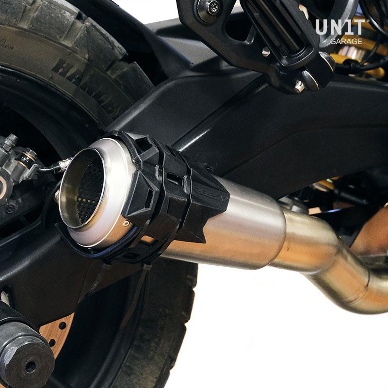 BMW F 900 GS Adventure [2024-] - Schwarzer Schalldämpferschutz
