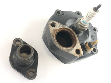 Honda NSR 125 R JC22 [1998] - Testa cilindro del coperchio cilindro con flangia dell'acqua di raffreddamento - 0