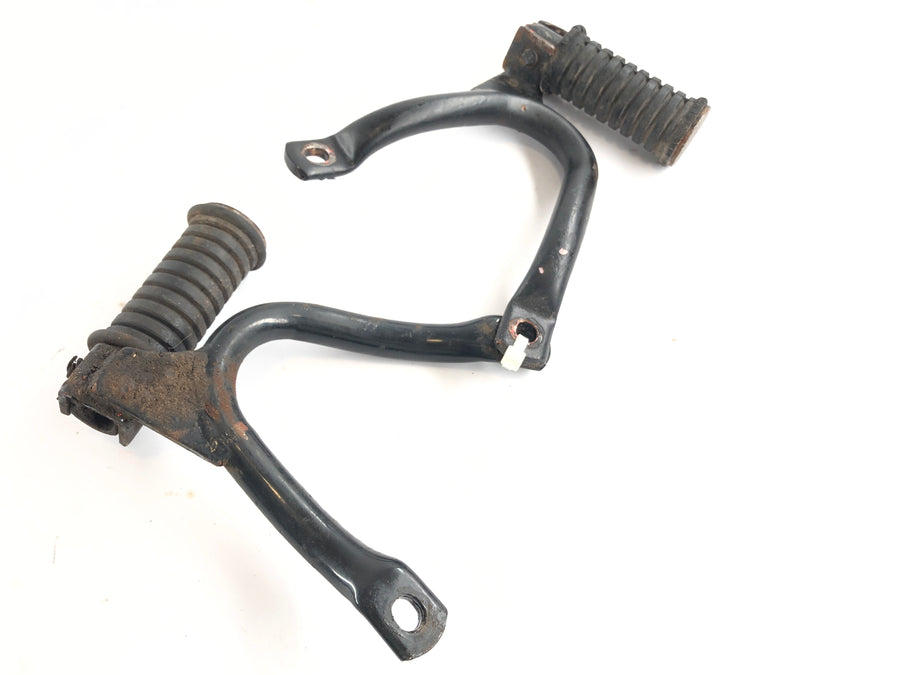 Kawasaki KMX 125 MX 125 B [1998] - Soci Footrests a destra e sinistra con titolare