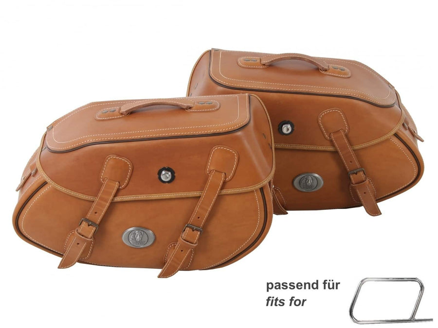 Motorradtasche [Hepco & Becker] - Buffalo Seitentasche links braun – C-Bow