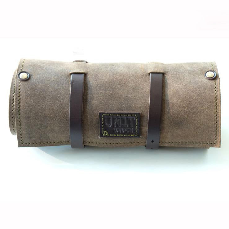 BMW R 1200 GS ADV [2004-2012] - Roll bag made of split leather