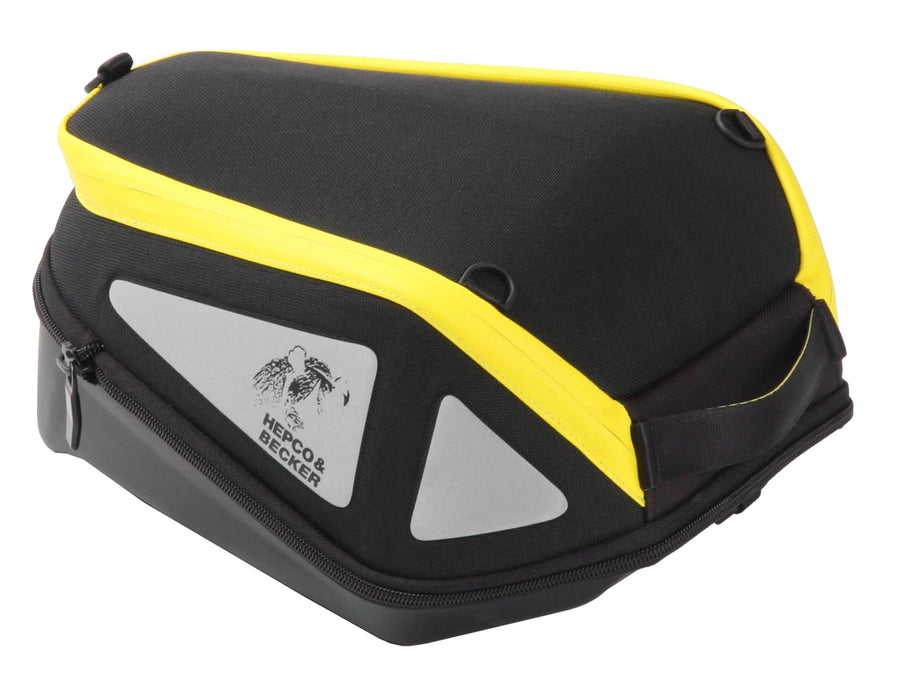 Tankrucksack [Hepco & Becker] - Royster schwarz/gelb 5-8 Liter – Tankring