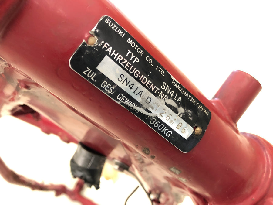 Suzuki Dr 600 SN41A [1986] - Frame senza documenti