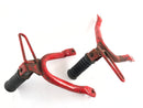 Yamaha XT 350 55V [1987] - Passenger footrests with holder set-7