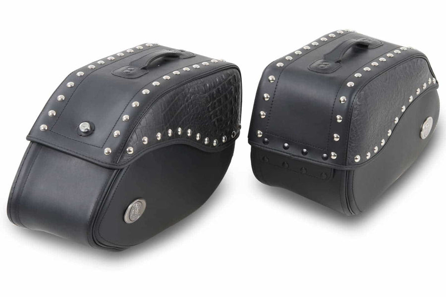 Sacoche moto [Hepco & Becker] - sacoches ivoire noir - support de sacoche tube