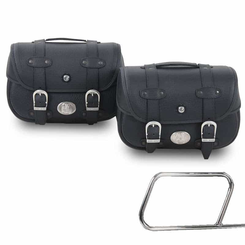 Motorradtasche [Hepco & Becker] - Satteltaschen Liberty – Rohrpacktaschenhalter