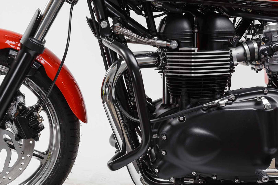 Triumph Bonneville 865 T 100 Steve Mcqueen SE [2012] - Crash bar – photo 2