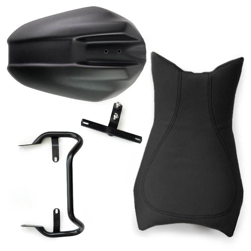 BMW R nineT 1200 Urban G/S (hoher Auspuff) [2017-2023] - Einzelsitzbank aus Canvas