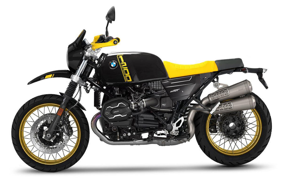 BMW R nineT 1200 Roadster [2014-2023] - Einzelsitzkit in Sky Yellow 40th