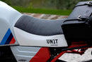 BMW R nineT 1200 Racer [2017-2020] - Vordere Sitzbank Kit aus Sky Weiß/Schwarz
