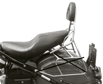 Kawasaki VN 800 Drifter [1999-2003] - Sissybar without luggage bridge