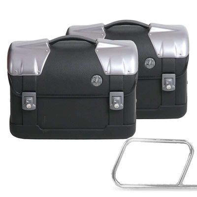 Seitenkoffer [Hepco & Becker] - Koffersatz Strayker – Rohrpacktaschenhalter