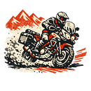 Suzuki dl 800 [Cup Black] - Retro Rally - Monofacciale