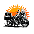 Suzuki dl 800 [T-shirt] - Sunset Split - Stampa sul petto