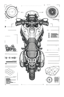 Suzuki dl 800 [Cup White] - Technologie descendante - Unilatéral