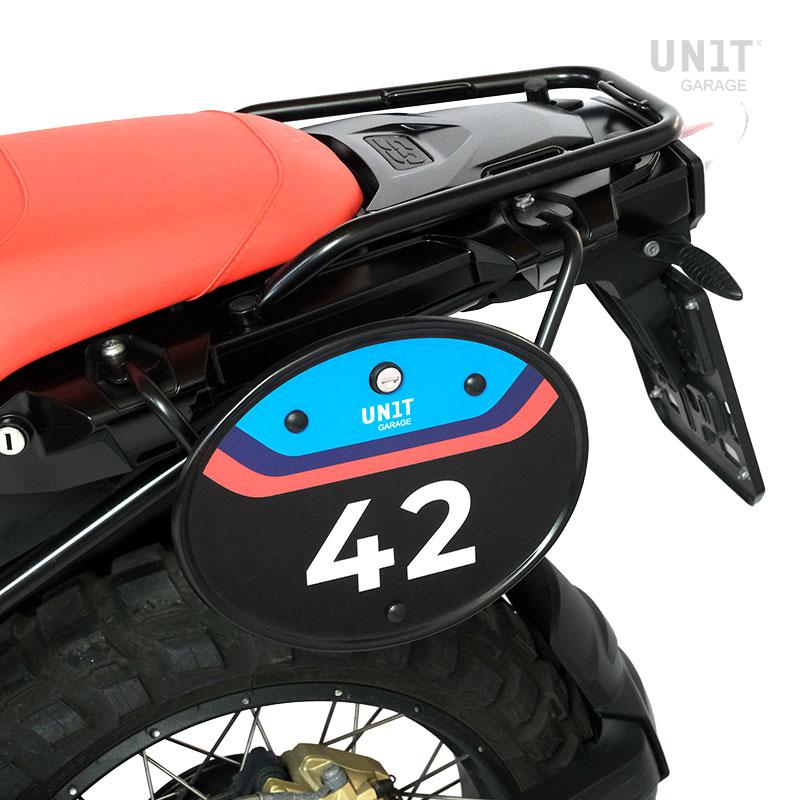 BMW R 1200 GS LC Rad [2013-2019] - Startnummerntafel mit Schnellverschluss und Schloss