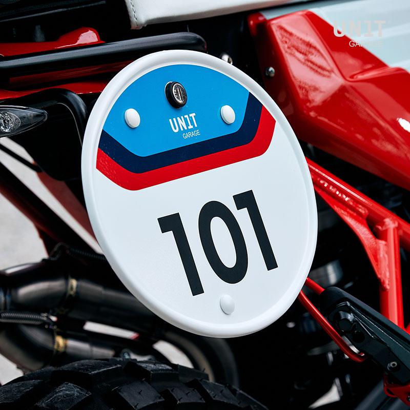 BMW R 1150 GS [1999-2004] - Startnummerntafel mit Schnellverschluss und Schloss